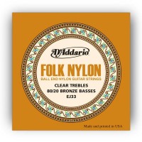 D'ADDARIO EJ32 - струны для акустической гитары EJ33 с шариками на конце